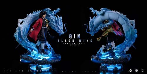 【In.Stock】Gin&Black Wing Studio Demon Slayer Tomioka Giyuu Resin Statue