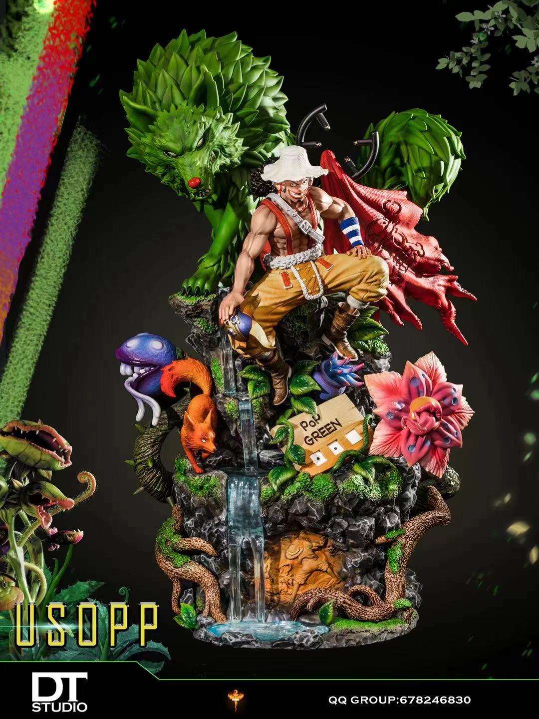 DT Studio One Piece Usopp Straw Hat 