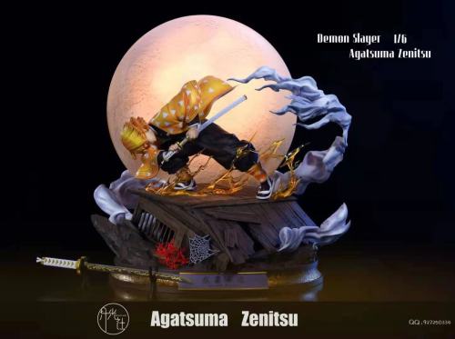【In Stock】Moonlight Studio Demon Slayer Agatsuma Zenitsu Resin Statue