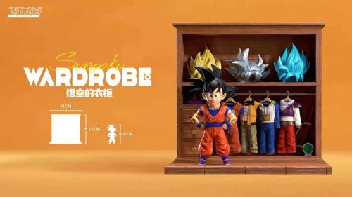 【In Stock】7STARS Studio Dragon Ball Goku's Wardrobe Resin Statue