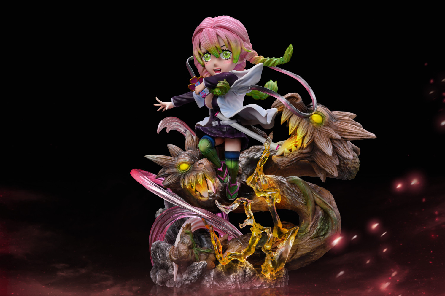 ãPreorderãG5 Studio Demon Slayer Kanroji Mitsuri Resin Statue's Postcard
