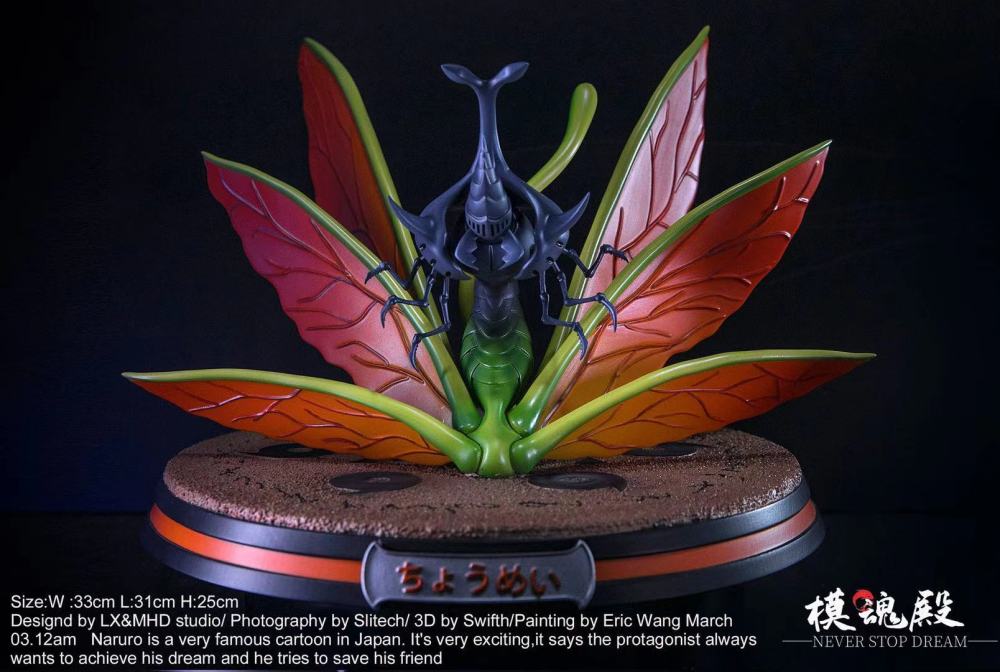 Preorder Mhd Lx Studio Naruto Seven Tails Resin Statue S Postcard