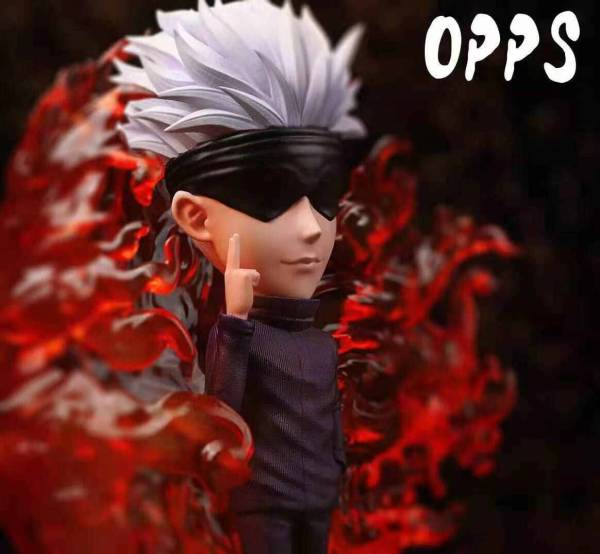 gojo resin statue