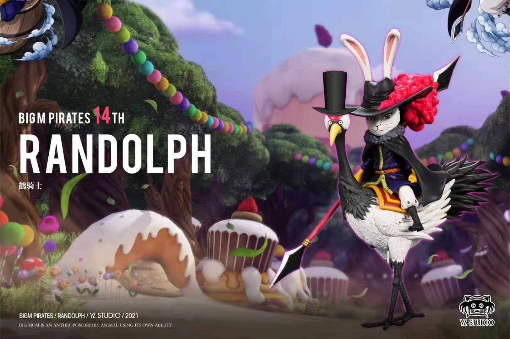 Preorder Yz Studio One Piece Big Mom Pirates Randolph Resin Statue S Postcard