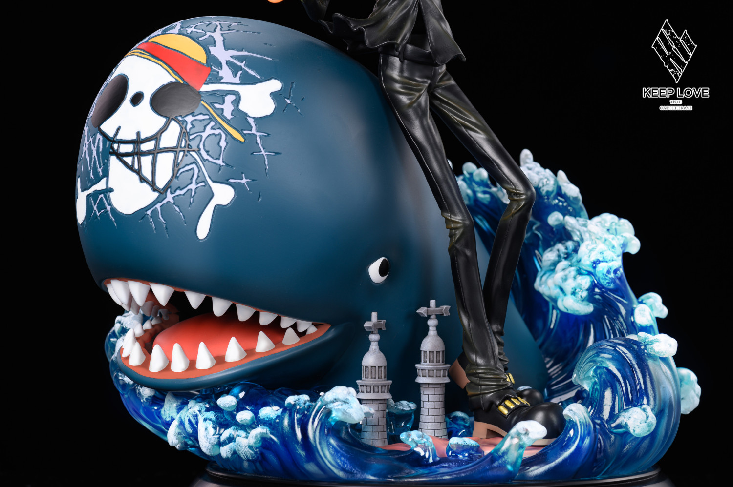 brook resin statue