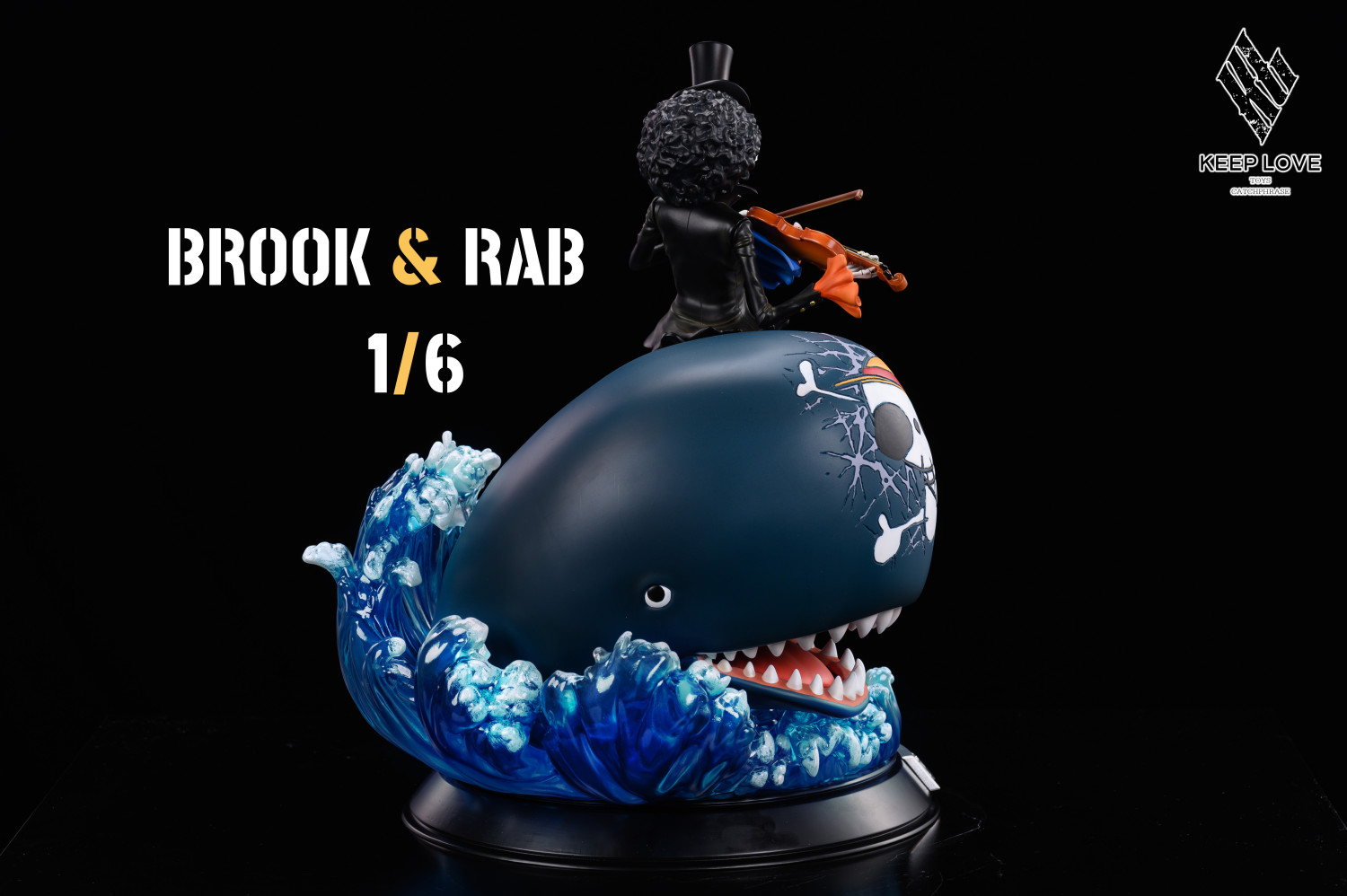 brook resin statue