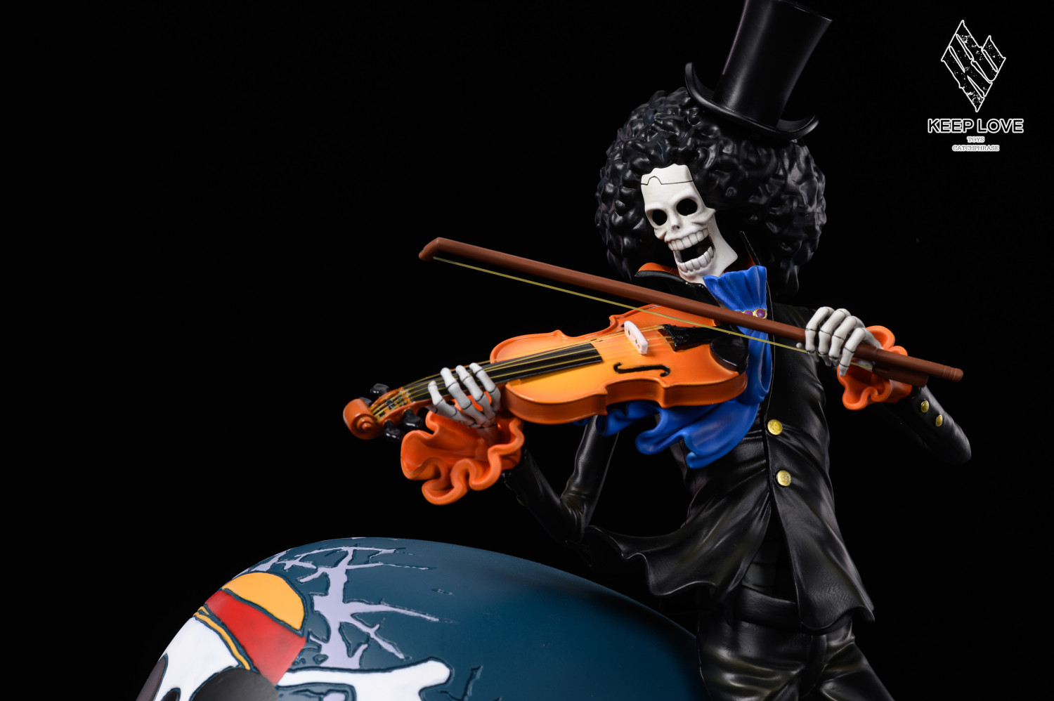 brook resin statue