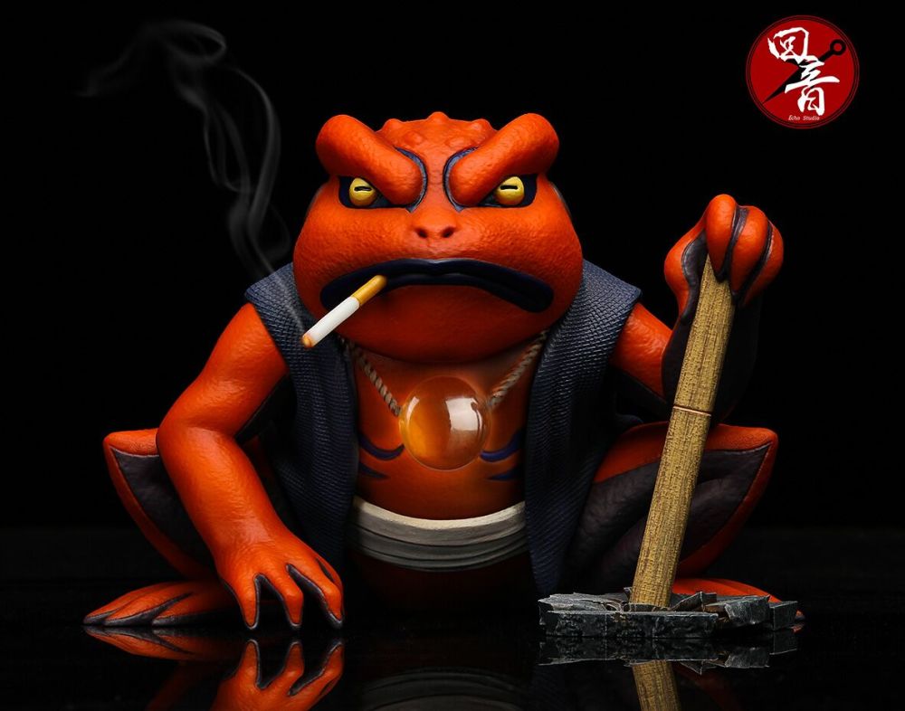 Preorder Echo Studio Naruto ガマ吉 Resin Statue S Postcard