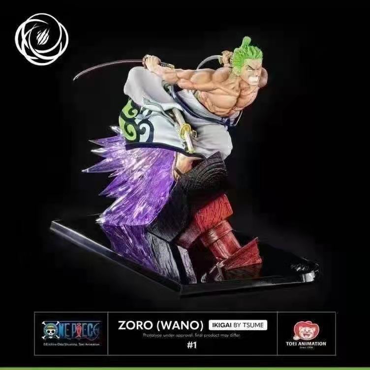 ãPreorderãTsume IKIGAI One Piece Series Zoro&Kozuki Oden Resin Statue's Postcard