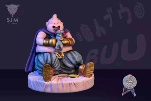 【Preorder】SJM Studio Dragon Ball Buu with His Dog Resin Statue's Postcard
