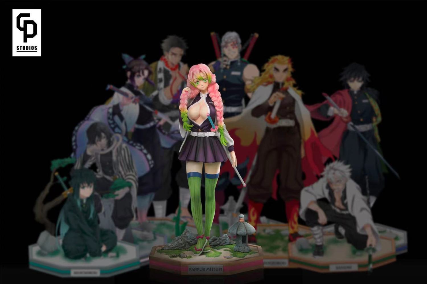 mitsuri kanroji figure resin