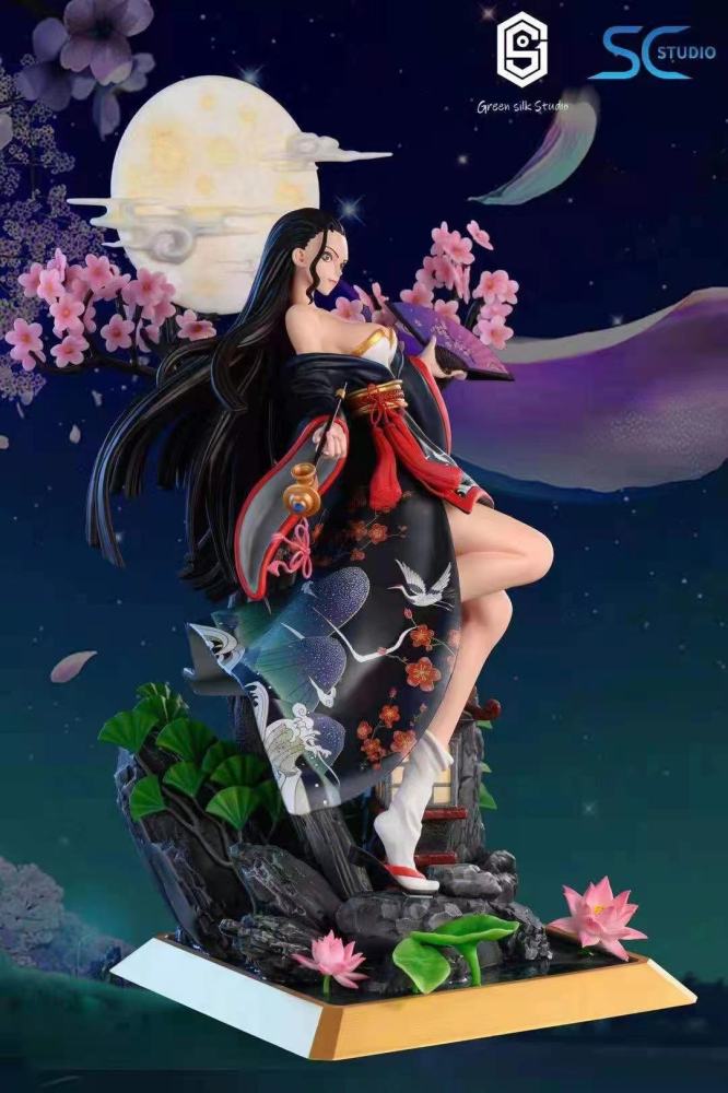 Preorder Green Silk Studio X Sc Studio Onepiece Nico Robin Wano Country Resin Statue S Postcard