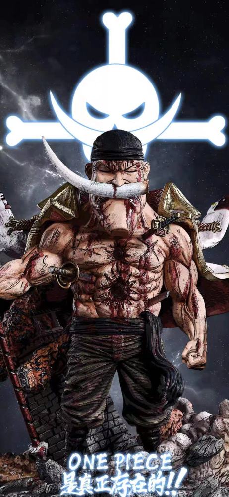 Preorder G5 Studio One Piece Whitebeard Edward Newgate Died In The War Resin Statue S Postcard