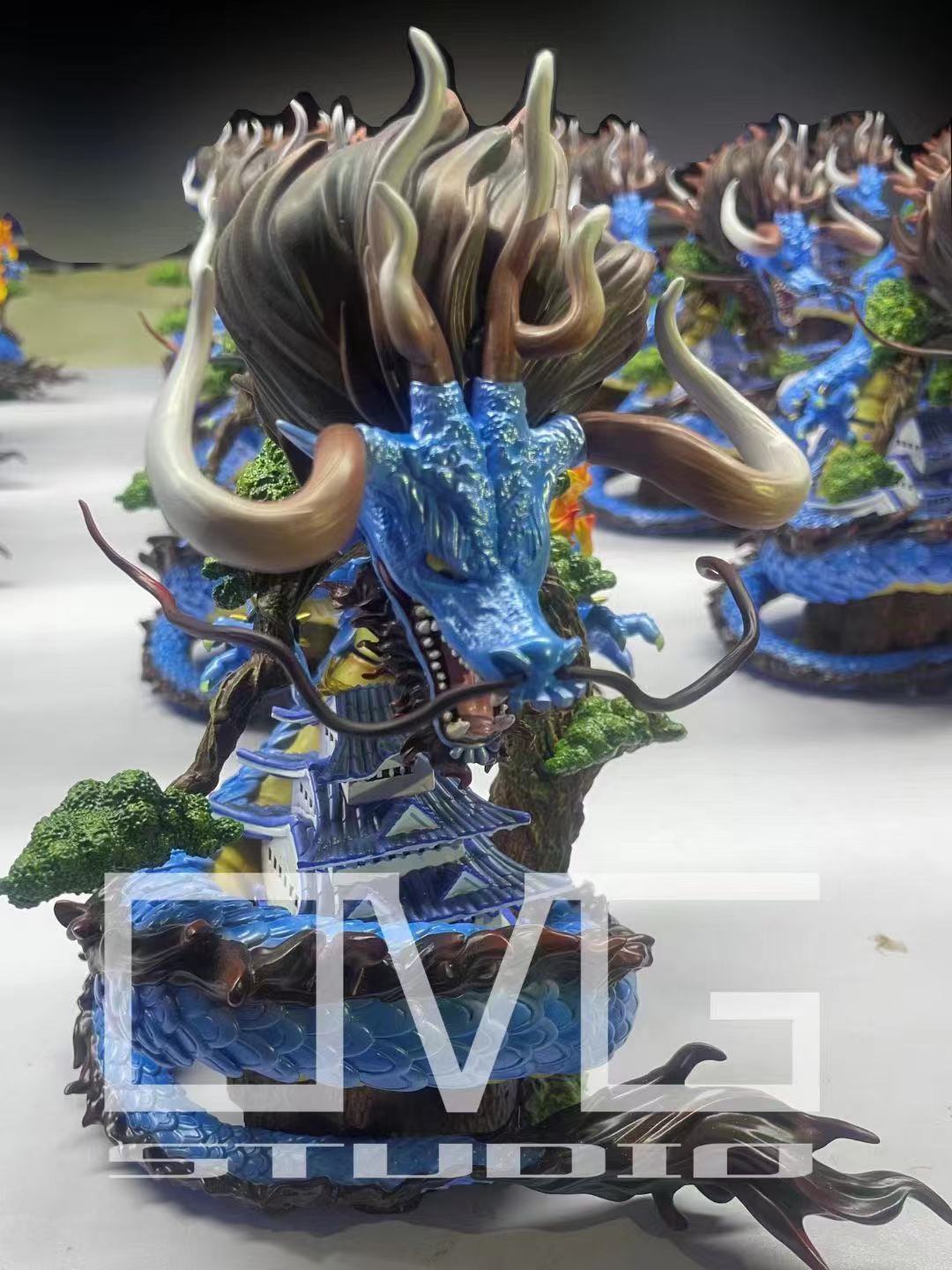 ãPreorderãOMG Studio One Piece Kaido dragon form resin statue's post card