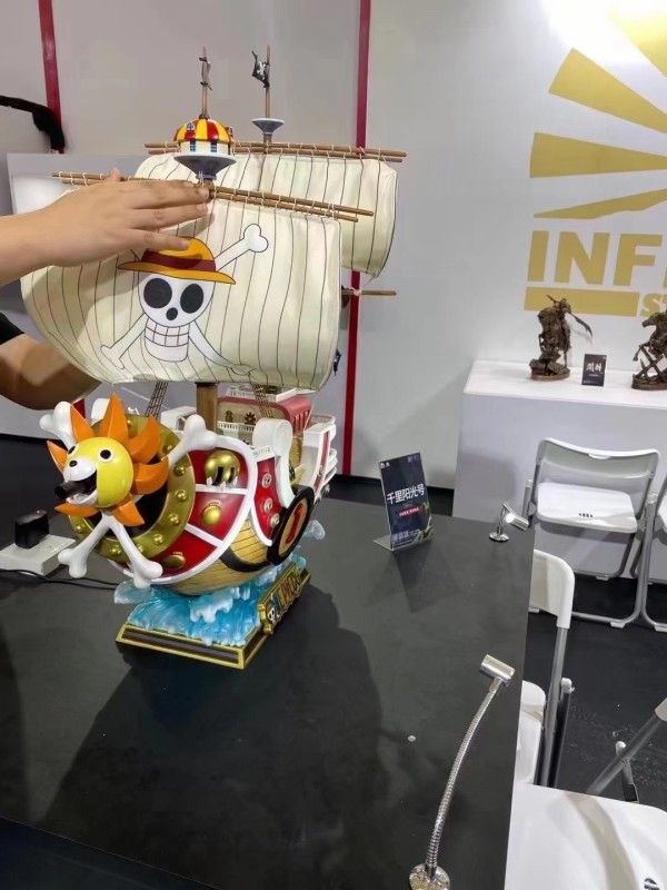 ãPreorderãInfinity Studio One Piece Thousand Sunny Copyright Resin Statue's Postcard