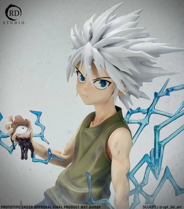 killua resin statue