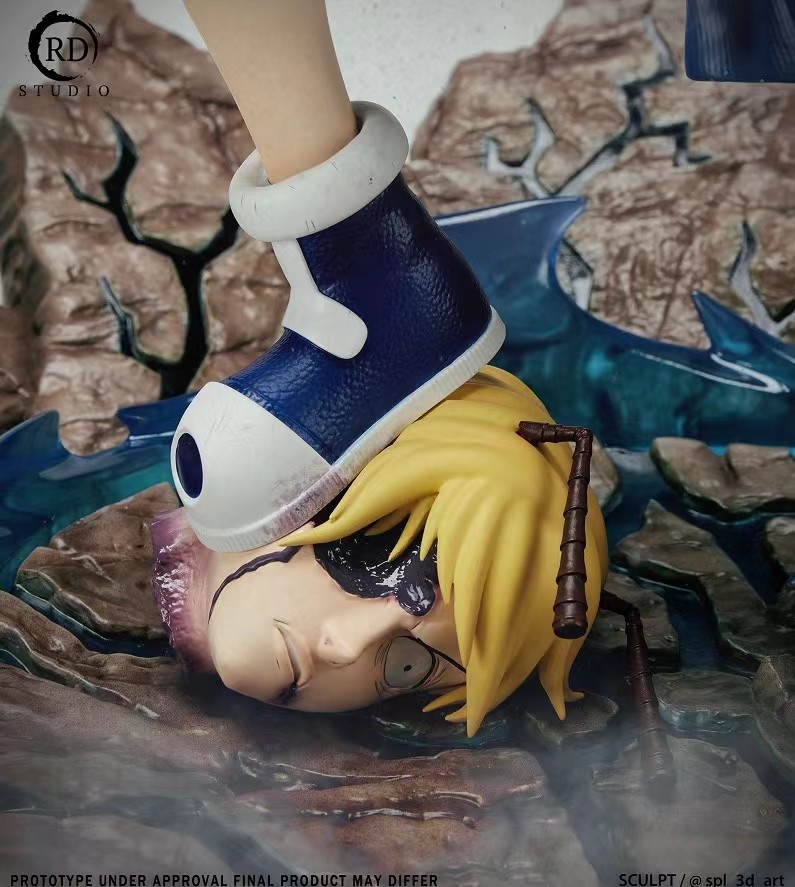 killua resin statue