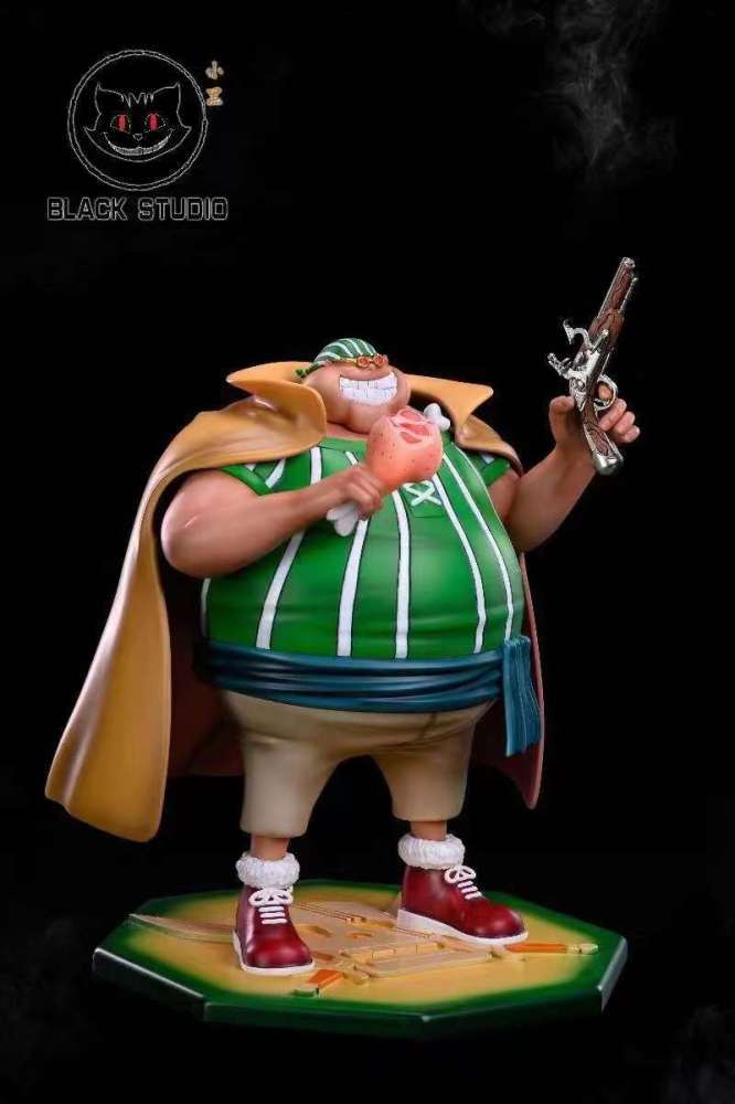 Preorder Black Studio One Piece Red Hair Pirates Lucky Roux Bundle Hair Man Resin Statue S Postcard
