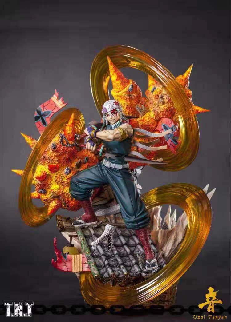 demon slayer resin statues