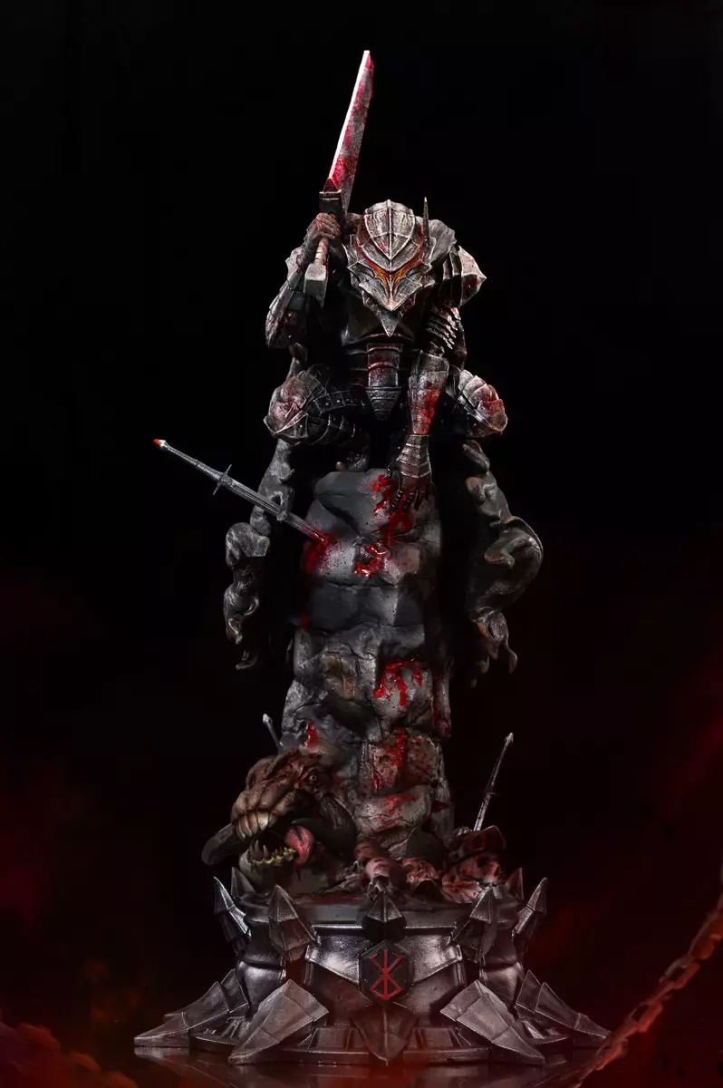 guts resin statue