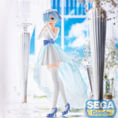 【Preorder】SEGA Life in a different world from zero Rem Wedding Dress Ver PVC Statue