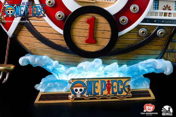 ãPreorderãInfinity Studio One Piece Thousand Sunny Copyright Resin Statue's Postcard