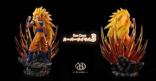【Preorder】BY Studio Dragon Ball Super Saiyan one Son Goku Resin Statue