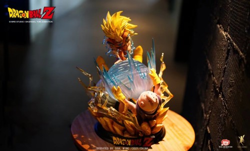 【Preorder】SOUL WING Studio  Dragon Ball SSJ3 Goku VS Majin Buu Resin Statue