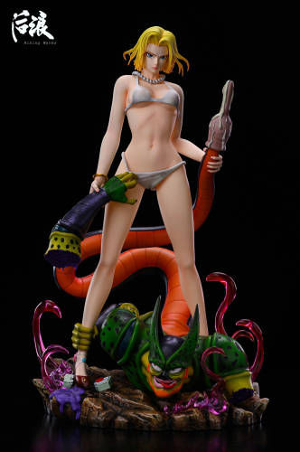 【Preorder】Rising Waves Studio Dragon Ball Android 18 vs Cell Resin Statue