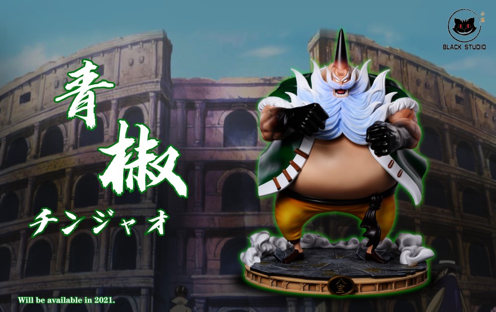 Preorder Black Studio One Piece Chinjao Resin Statue