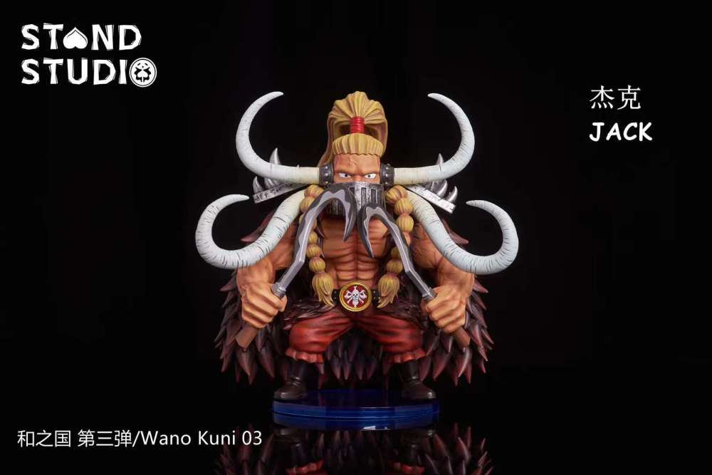 Preorder Stand Studio One Piece King Jack Resin Statue