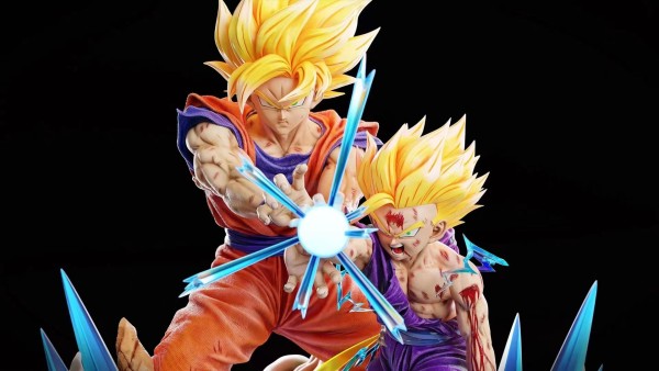 【Preorder】KD Studio Dragon Ball Cell Shockwave&Goku Gohan Shockwave 1/4 resin statue