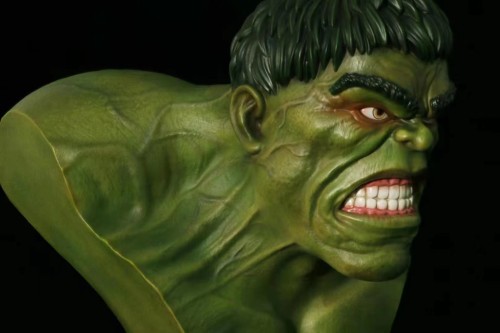 【In Stock】PinJiang Studio Marvel Hulk Bust 1/2 statue