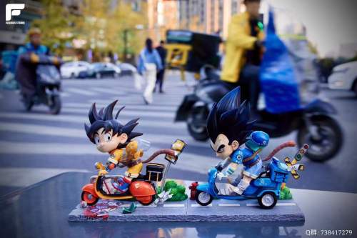 【In Stock】FL Studio Dragon Ball Takeaway brother Goku & Vegeta Resin Statue