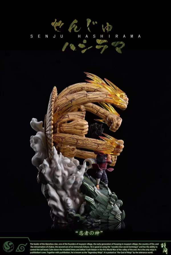 hashirama resin statue