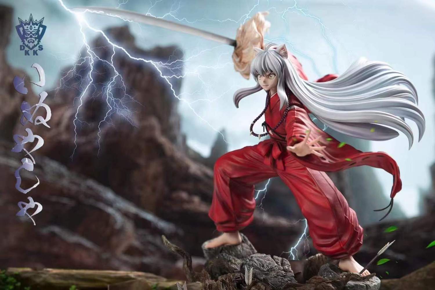 inuyasha resin statue