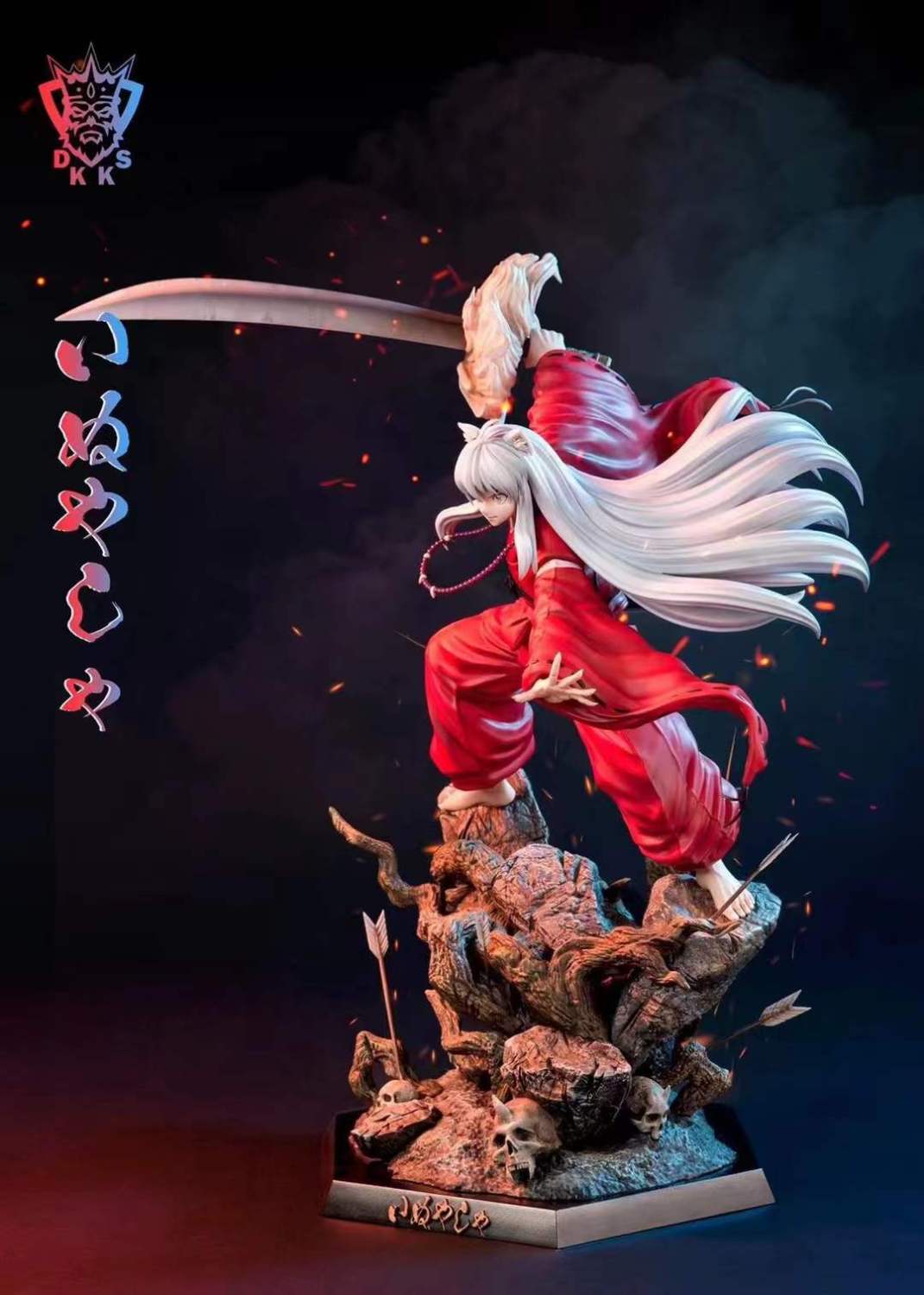 inuyasha resin statue