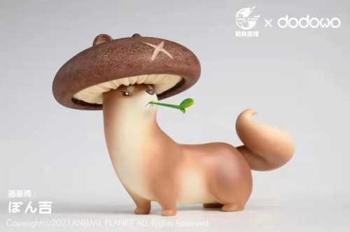 【Preorder】Animal Planet x Dodowo shiitake ferret Resin Statue