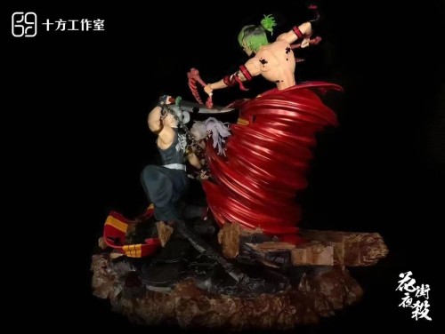 【Preorder】SHIFANG Studio Demon Slayer Giyuutarou&Daki VS Uzui Tengen Resin Statue 