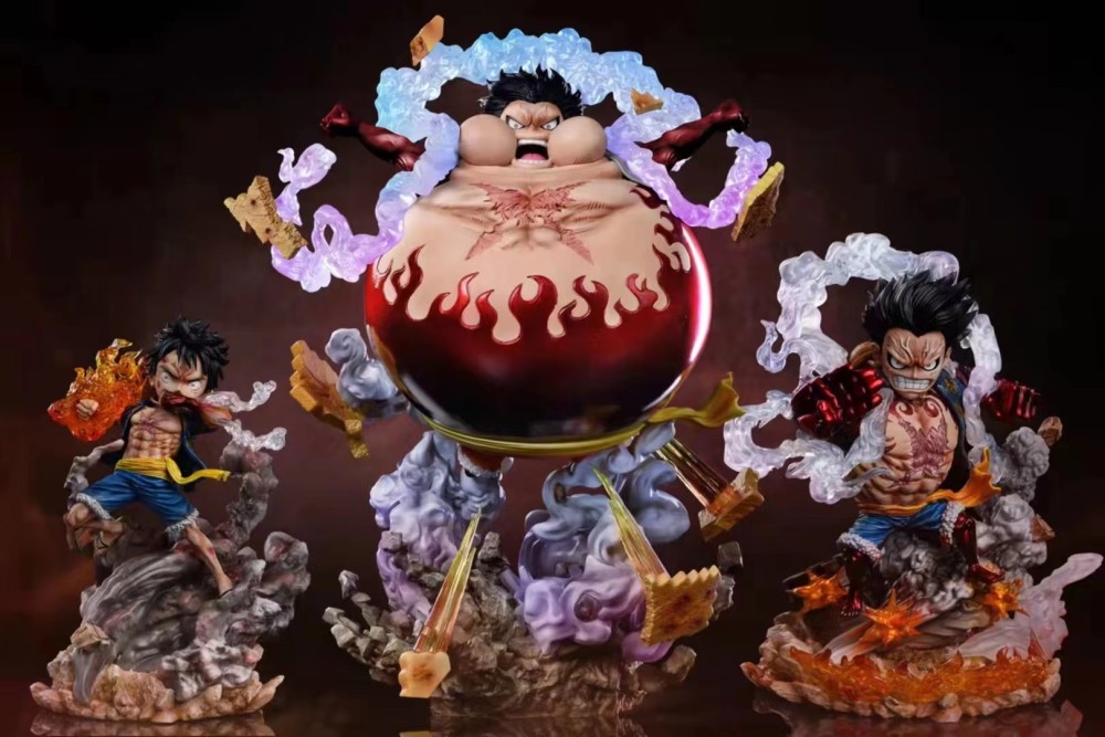 Preorder G5 Studio One Piece Tank Man Luffy Resin Statue