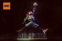 【In Stock】RAC STUDIO Air jordan little black Spider-Man: Into the Spider-Verse Resin Statue