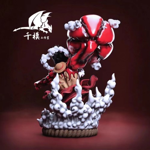 【In Stock】Thousand Model studio One Piece Luffy gear fourth resin statue