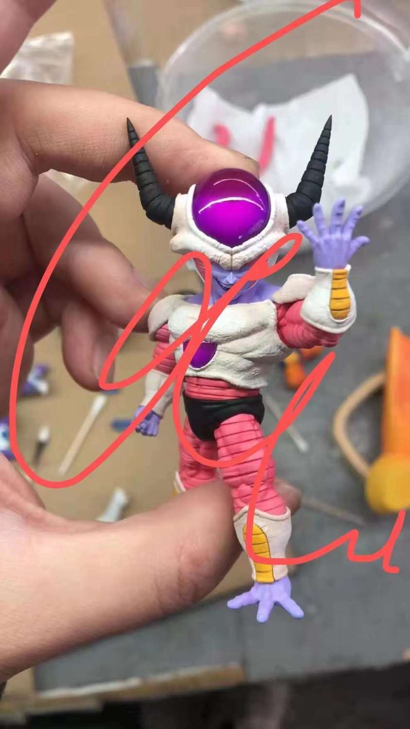 frieza resin statue