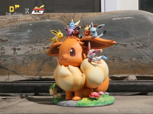 【Preorder】DM Studio x Stone Studio Pokemon Eevee family Resin Statue 