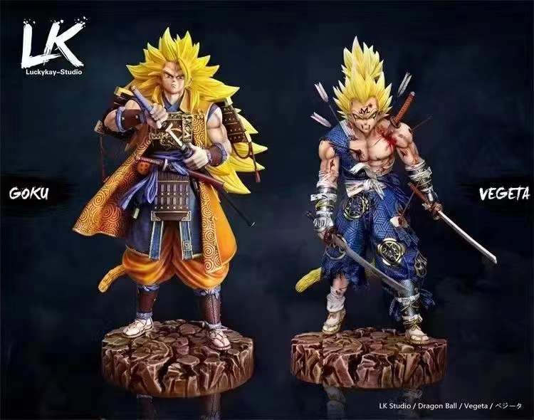 samurai vegeta statue