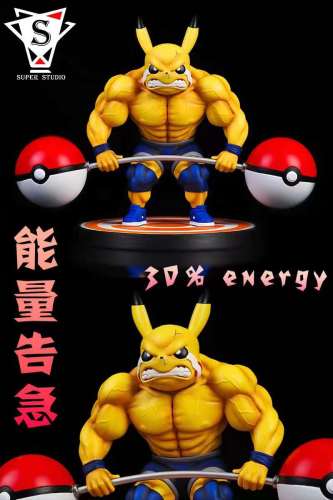 【Preorder】Super Studio Pokemon Hunk Pikachu Resin Statue