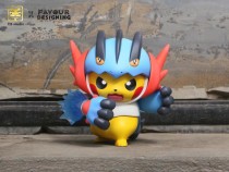 【In Stock】IH X FD Studio Pokemon Giant Marsh Crossdressing Pikachu Resin Statue