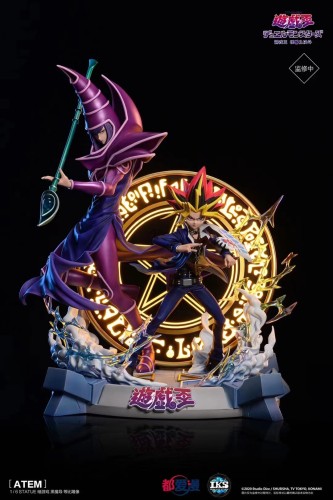 【In Stock】DUAIMAN X Iron Kite Studio Yu-Gi-Oh! Dark Game&Dark Magician 1/6 Resin Statue