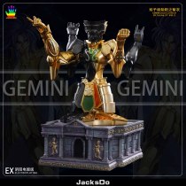 【In Stock】JacksDo Saint Seiya GEMINI Gold Cloths EX GK Vol.2 Resin Statue 