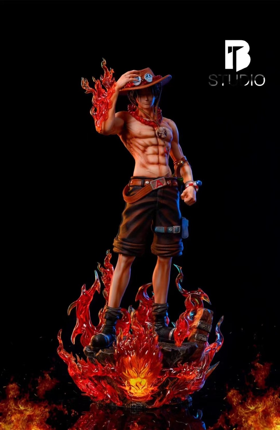 【Preorder】BT Studios ONE PIECE Portgas·D· Ace Resin Statue